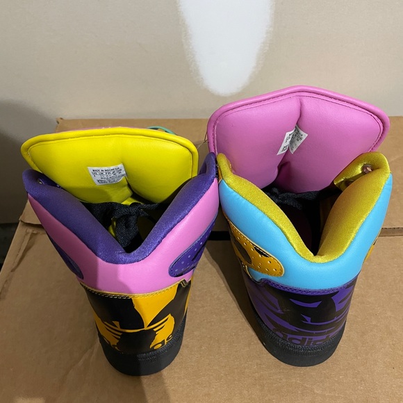 Excellent Condition- Jeremy Scott Adidas Animal Print - Picture 2 of 7